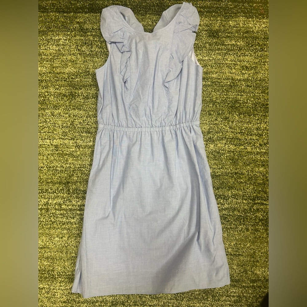 Jcrew ruffle sleeve dress - Picture 6 of 6